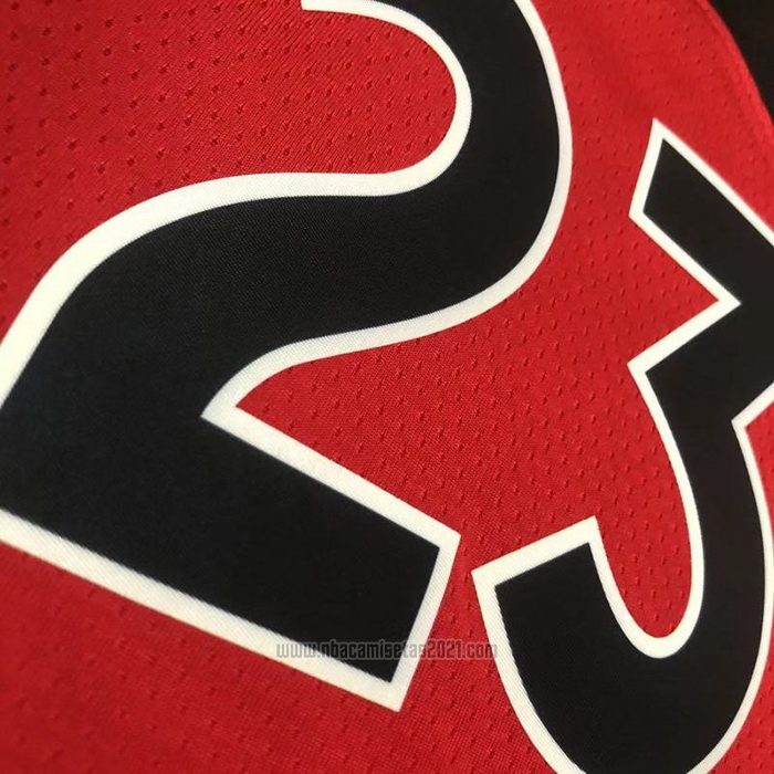 Camiseta Toronto Raptors Fred Vanvleet #23 Icon 2022-23 Rojo